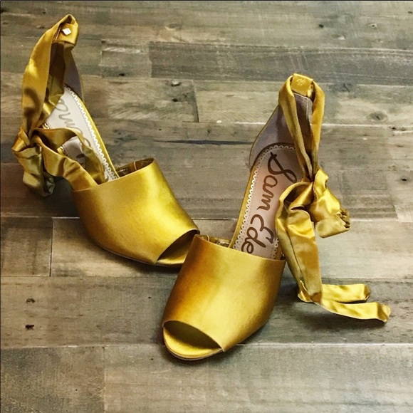 Sam Edelman for Anthropologie lace up pumps - Picture 4 of 8